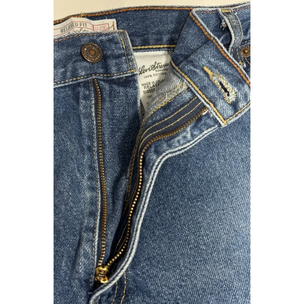 Levi Strauss Signature‎ Relaxed Fit Misses 18 Blue Jeans Medium